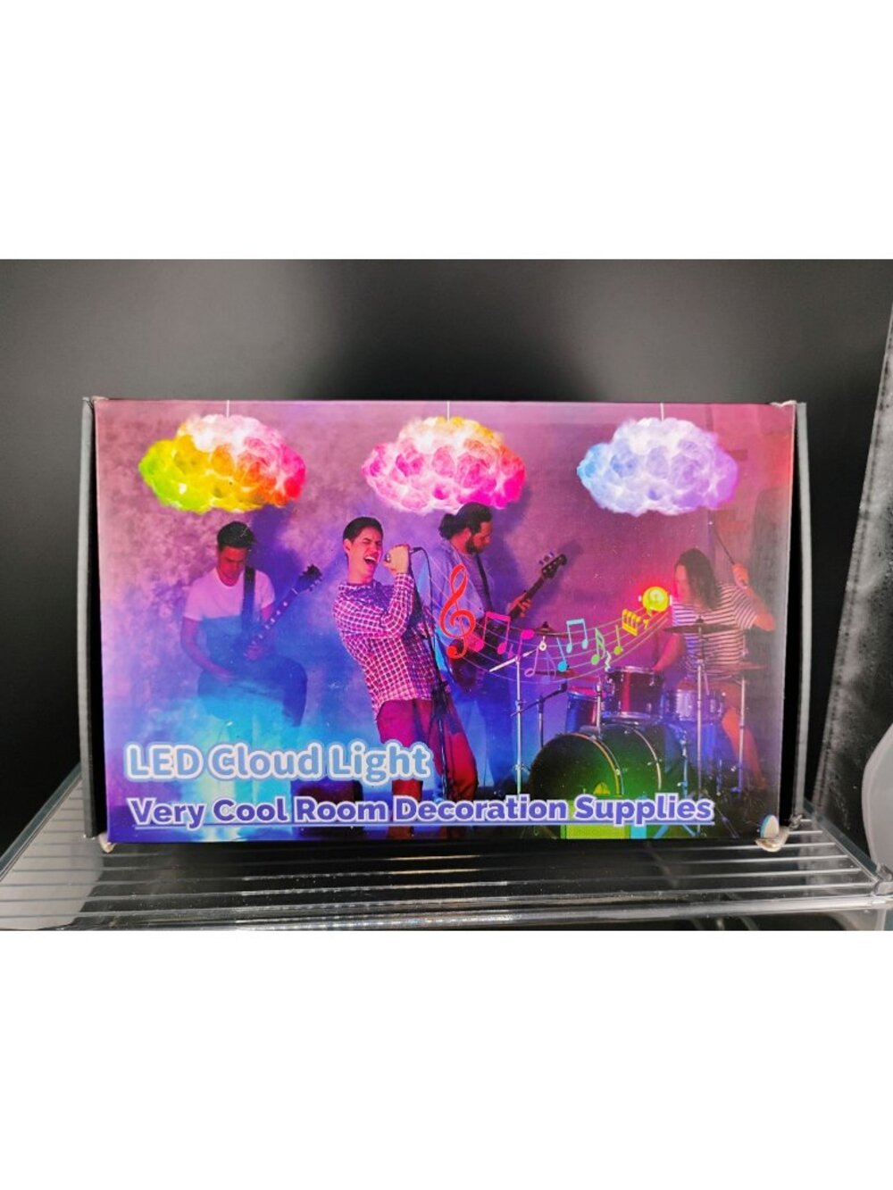 LED Cloud Light Music-Activated Room Decor With App Control
